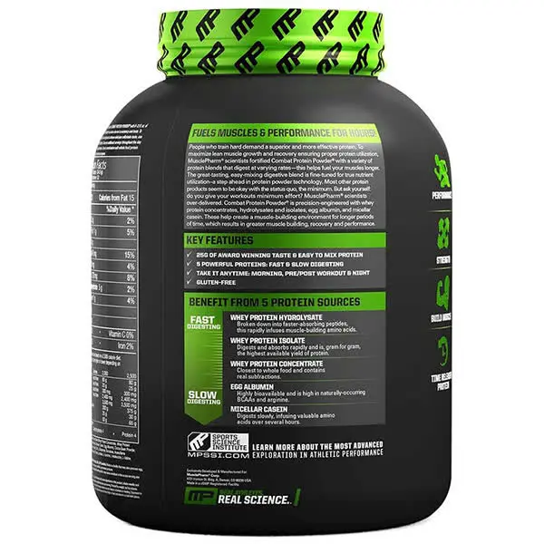MP Combat Protein Powder Features